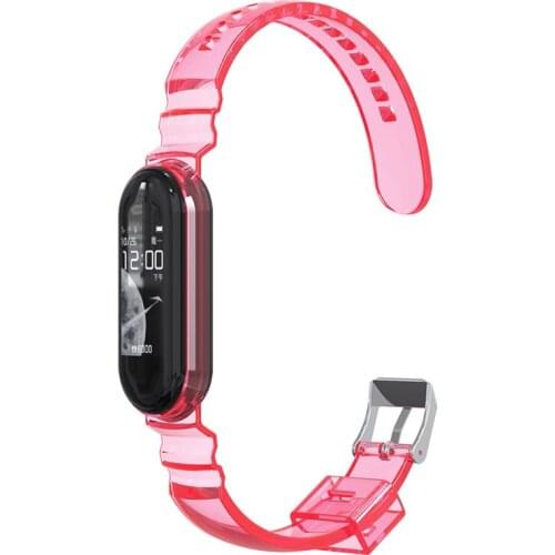 Silicone Material Watchband Strap Mi Band 5 Bracelet Mi Band 4 For Xiaomi
