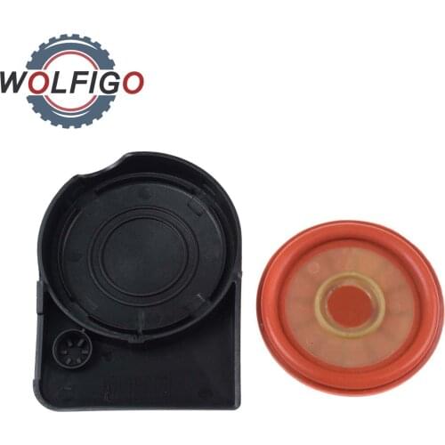 WOLFIGO New Valve Cover Cap with Membrane for MINI R55 R56 R57 R58 N13 N18 11127646555 11127646552