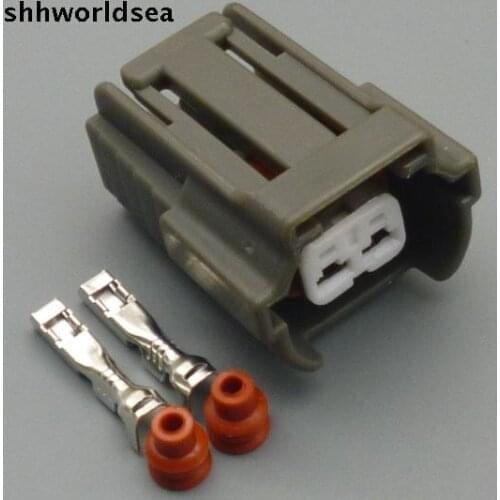 Worldgolden 5/30/100sets 2.2mm 2p 2 way Alternate Plug Type Injector Connector Kit