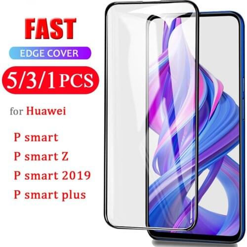 5/3/1Pcs for huawei p smart Z S plus 2018 pro 2019 tempered glass p smart 2020 2021 phone screen protector protective film glass