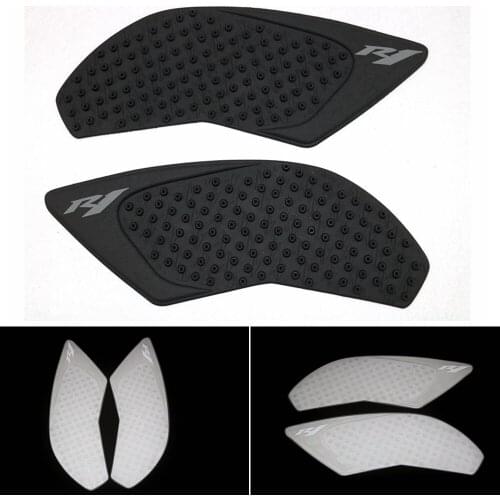 Tank Grip Pads For YAMAHA R1 2015-2016-2017-2018 Protector Sticker Decal Gas Knee Grip Tank Traction Pad Side 3M