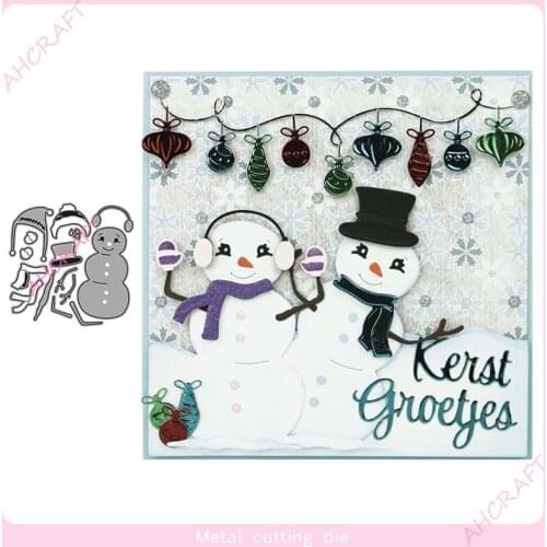 Winter snow Metal Cutting Dies for DIY Scrapbooking Photo Album Decorative Embossing PaperCard Crafts Die2020