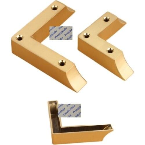 4PCS/Lot Premintehdw Shiny Chrome Furniture Bath Coffee Bar Sofa Chair TV Cabinet Leg Legs Feet Drum Goblet