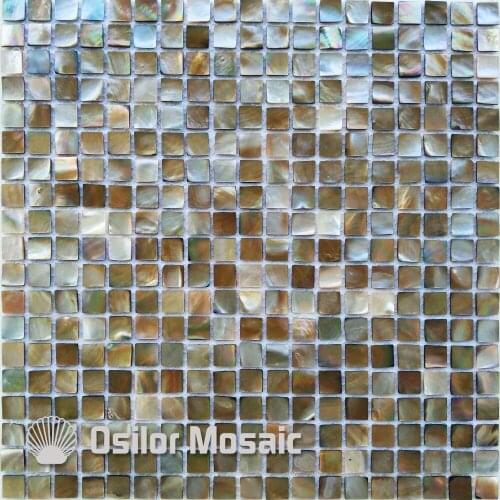 Free shipping 100% sea shell penguin shell mother of pearl mosaic tile for interior house decoration wall tile