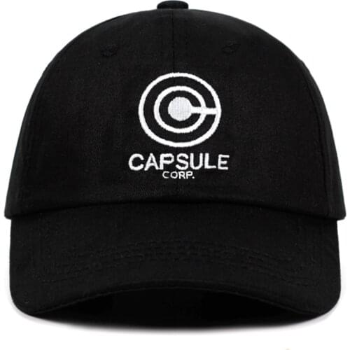 Capsule corp. Dad Hat Anime song 100% Cotton Embroidery Snapback Hats Unisex Baseball Caps Men Women