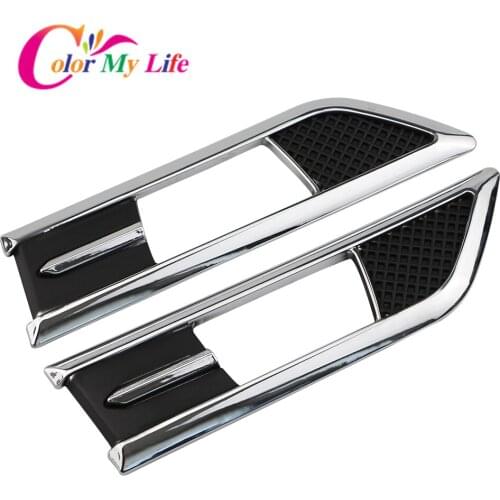 Color My Life 2Pcs/Set ABS Car Side Turn Signal Lights Decoration Cover Sticker for Chevrolet Cruze Sedan Hatchback 2009-2014