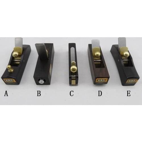 Wood Working tool ebony plane quality luthier tools KO1053-055