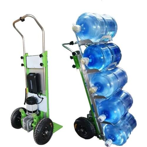 Electric Stair Climbing Trolley Stair Climbing Flat Trolley Water Delivery Carry Moving Artifact