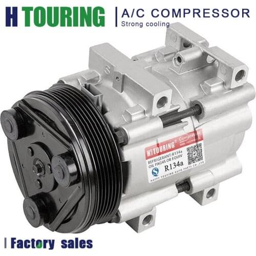 FS10 AC Compressor For FORD EXPLORER 3.0 F77H19D629CA F77Z19703AB F4DZ19703A F6DZ19703AA E7VY19703A F77H-19D629-CA F0TZ19703G