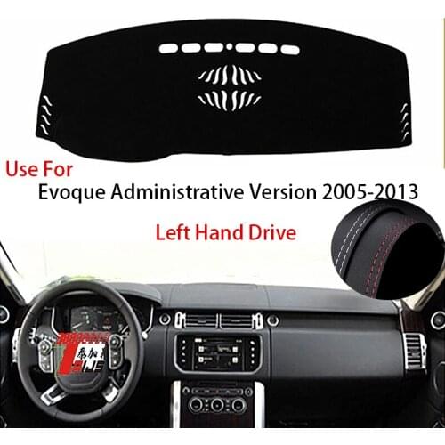 TAIJS Factory Protective Leather Car Dashboard Cover For LAND ROVER Evoque Adiministrative Version 2005-2013 Left hand drive