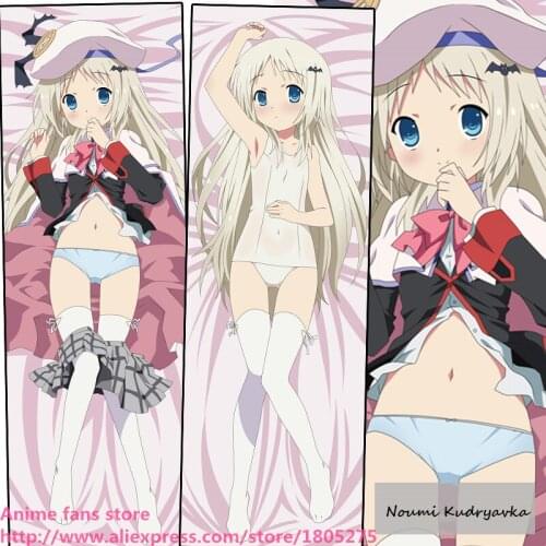 Cute Japanese Anime Little Busters Noumi Kudryavka Lovely Loli Pillowcase Pillow Case Cover decorative Hugging Body Bedding