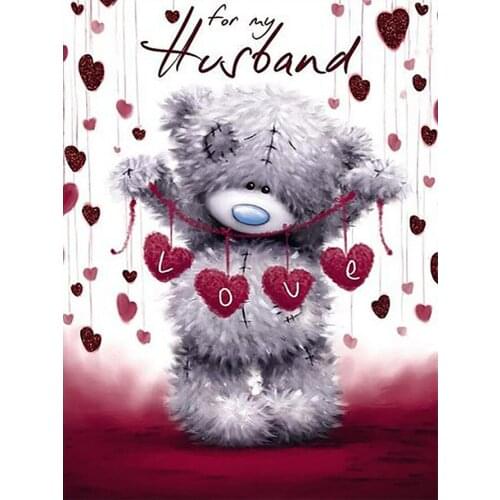 LOVE Cartoon Teddy Plush Bear Diamond Painting Round Square Full Drill Nouveaute DIY Mosaic Embroidery 5D Cross Stitch Picture