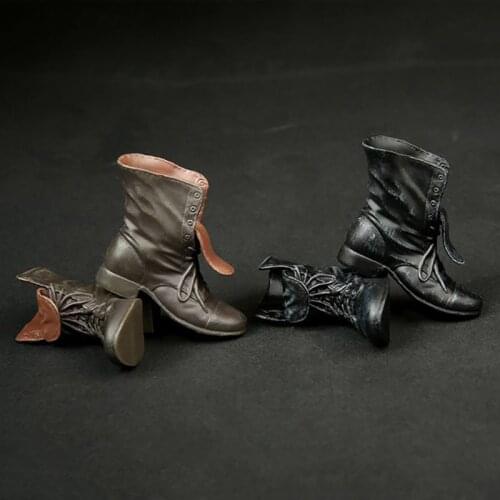 1/6 Scale Men Fashion Casual Shoes Male Fashion Boots Foot Boots For 12'' Action Figure Body Scene Accessory