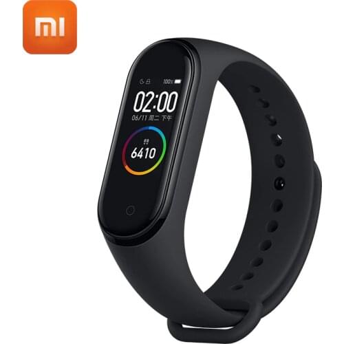 Original Xiaomi Mi Band 4 0.95" AMOLED Screen Smart Miband 4 Waterproof Heart Rate Fitness Wristband 135mAh Bluetooth 5.0 50ATM