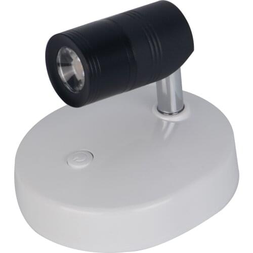 Light Direction Adjustable With Button And Remote Control Led Cabinet Spotlight For Bedroom
