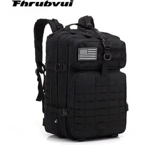 50L Large Capacity Men Army Military Tactical Backpack 3P Softback Outdoor Waterproof Bug Rucksack Hiking Camping Hunting Bags