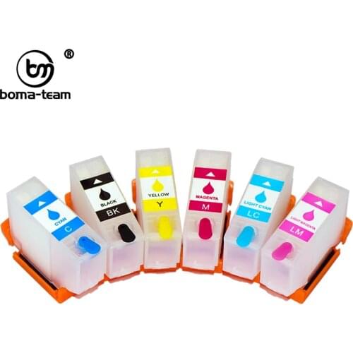 Japan KAM KAMBKL KAMCL KAMML KAMYL KAMLCL KAMLML 6C Refillable Ink Cartridge For Epson EP-881AW AB AR AN EP881 Printer With Chip