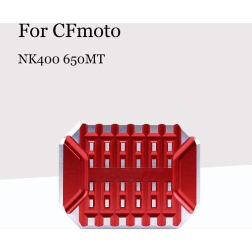 For CFmoto 650MT/TR Nk400/650 GT400/650 Motorcycle Refitted Parts Increase The Brake Pedal Cover and Brake The Foot Brake Pedal