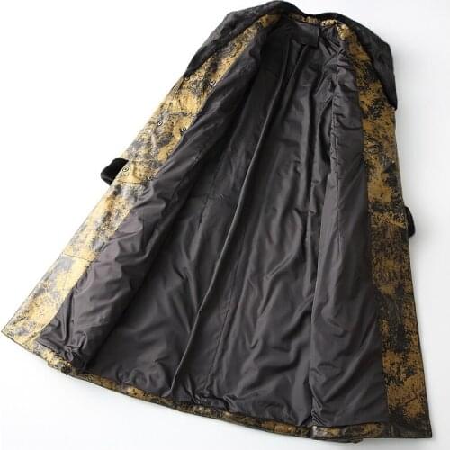 2020 Genuine Leather Winter Jacket Mink Fur Collar Down Jackets for Women 100% Real Sheepskin Coat MY4062