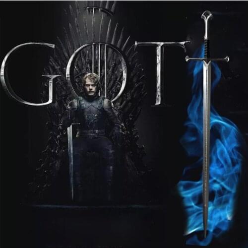 1:1 Cosplay Prop The Same Nasir Sword In The Movie Devil Sword Aragon Weapon Sword Role Play PU Model Prop Toy 104cm