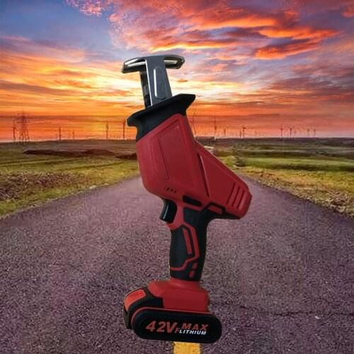 36v42v Mini Circular Saw Garden Trimming Electric Wood Metal Cutting Tool for Woodworking Home DIY Power Tools 4 Guide Blades