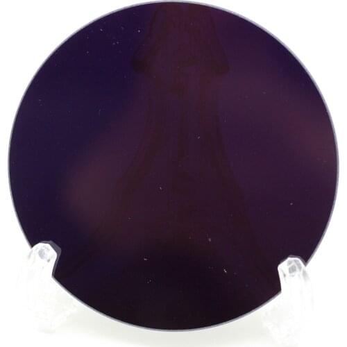 Round 48mm diameter 365nm uv pass filter glass