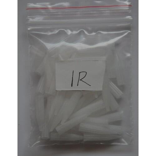 50pcs 1R Size Tattoo Tips Cap For Permanent Makeup Eyebrow Lips Machine Tattoo Needle caps