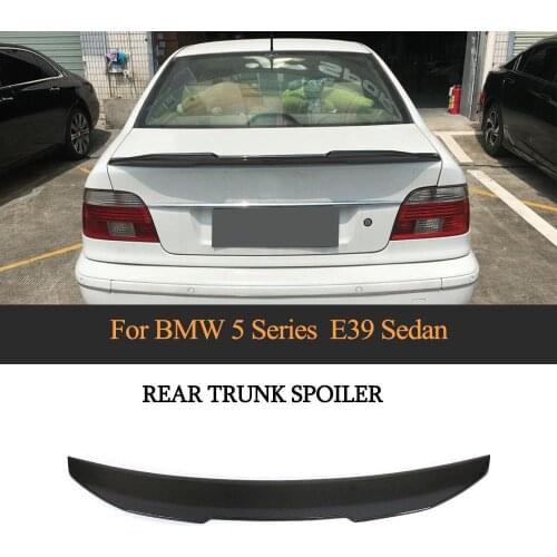 For E39 Car Rear Wing Spoiler for BMW 5 Series E39 1996 - 2003 Carbon Fiber Rear Wing Spoiler Boot Lid