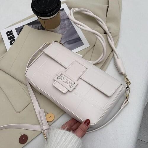 Design Hot-selling Bag Women 2021 New Fashion Messenger Bag Shoulder Square Bag Underarm Bag Dual-use Bag Width: 27cm