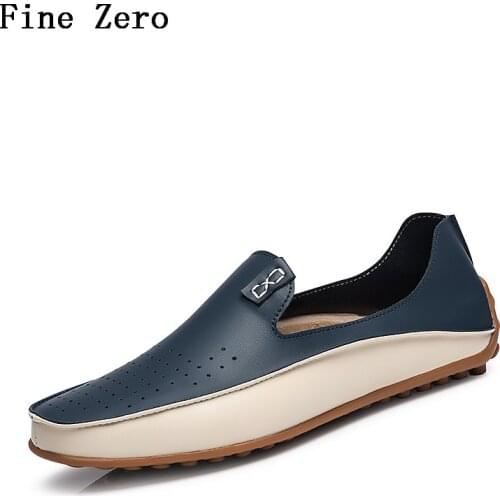 Fine Zero Men's Slip-ons