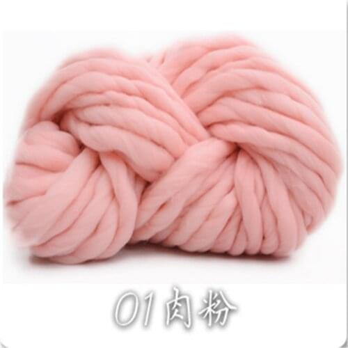 Hot Sale 500g Per Lot Chunky Yarn Natural Wool Knitting Supplies Thick Wool Yarn Hand Spun Yarn Giant Knit Big Stitch Kn