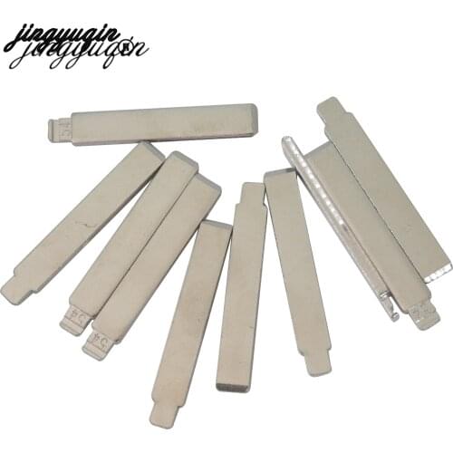 Jingyuqin 15pcs/lot No.54 HCA/HU83 Modified Key Blade Fit For Citroen For Peugeot Flip Folding Car Key Blank 54# With Groove