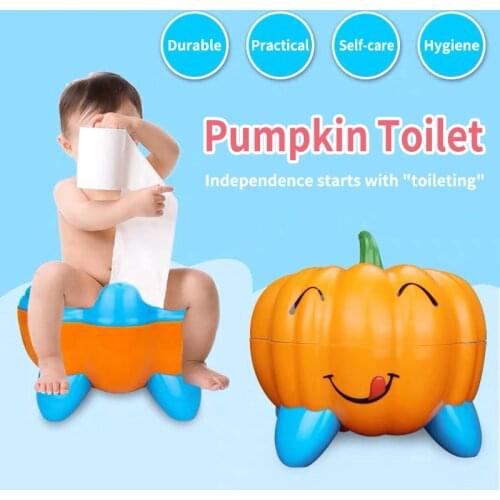 Cute portable baby potty plus size baby toilet training chair with detachable storage cover, easy to clean childrens toilet
