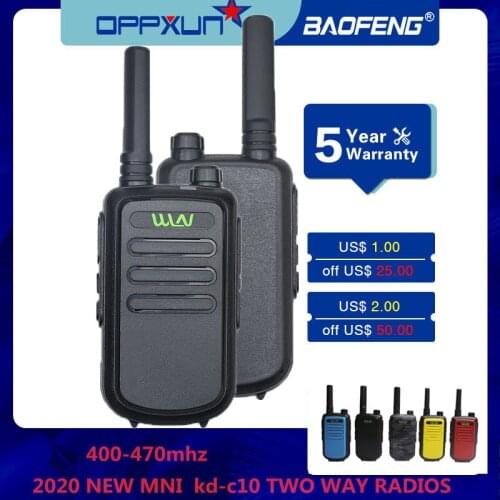 Mini WLN di KD-C10 UHF 400-470MHz 16 Canali mini two way radio Outdoor specialty Children interphone