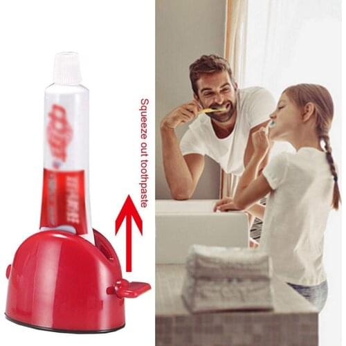 Multifunction Toothpaste Tube Squeezer Cream Tube Rolling Squeezing Dispenser Tooth Paste Holder Bathroom Accessories Set