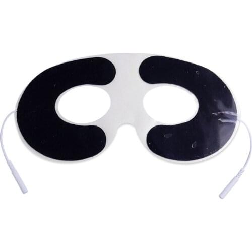 Non-woven Self Adhesive EMS Eye Massage Mask Cover Tens Electrode Pad Sticker for Electronic Pulse Therapy Massager 2mm Pin Line