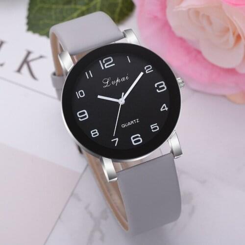 2020 New Arrival Fashion Quartz Watches Women Lvpai Womens Casual Quartz Leather Band Watch Analog Wrist Watch
