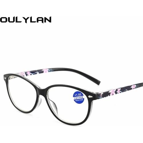 Oulylan Women Reading Glasses Anti-blue light Men Hyperopia Glasses Ultralight Diopter presbyopia Eyeglasses +1.5 2.0 2.5 3.0