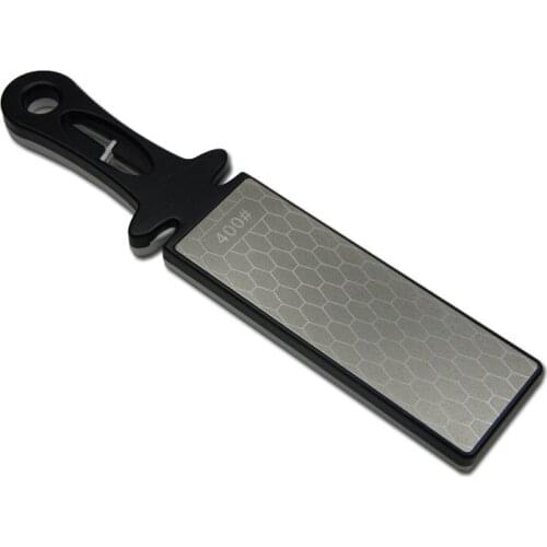 Titanium-plated Diamond Professional Knife Sharpener Sharpening stone 400 Honeycomb Grinder Whetstone Ceramic Grinding Scissors