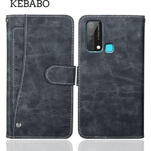 Luxury Wallet FiGi Note 5 Case 6.6" Vintage Flip Leather Business Protective Cover For FiGi Note 5 Case Phone Holder