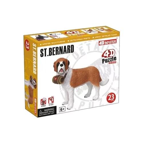 4D st. Bernard dog assembly animal dog anatomical model free shopping