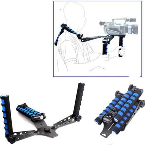 Camera Stabilizer Filmmaking System Shoulder Rig DSLR Stabilizer for Canon Nikon Sony Panasonic Camera Shoulder Mount DSLR Rig
