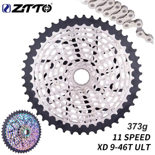 ZTTO MTB Ultimate 11 Speed 9-46T Cassette 11S 46t ULT XD Freewheel Ultralight 11v Cassette HG Durable Sprocket For mountain Bike