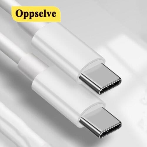 USB C to USB Type C for Samsung S21 Huawei PD 60W Cable for MacBook iPad Pro Quick Charge 3.0 USB-C Fast USB Charge Data Cord