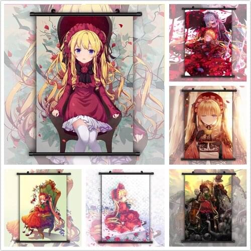 WTQ Rozen Maiden Shinku Anime Manga HD Print Retro Poster Canvas Painting Anime Posters Wall Decor Wall Art Picture Home Decor