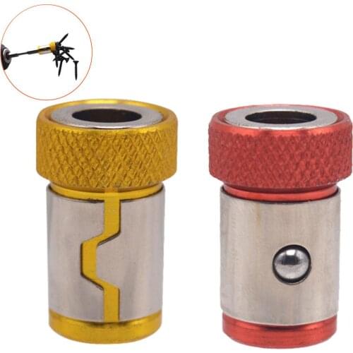 1/4inch Magnetic Hex Shank Screwdriver Drill Bit Holder Quick Release Screwdriver Bit Holder Woodworking Hand Tools
