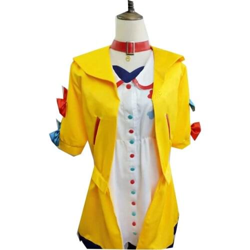 2021 2021 VTuber Inugami Korone Cosplay Costume Women Cute Uniforms Halloween Carnival YouTuber Suit Fancy Anime Outfits Custom