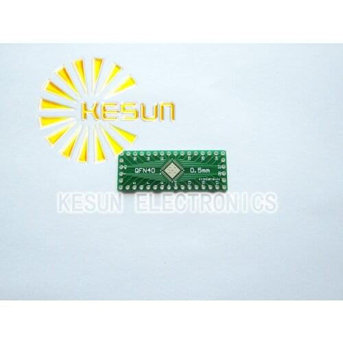 FREE SHIPPING 100PCS QFN32 QFN40 turn DIP32 DIP40 0.5MM IC adapter Socket / Adapter plate PCB