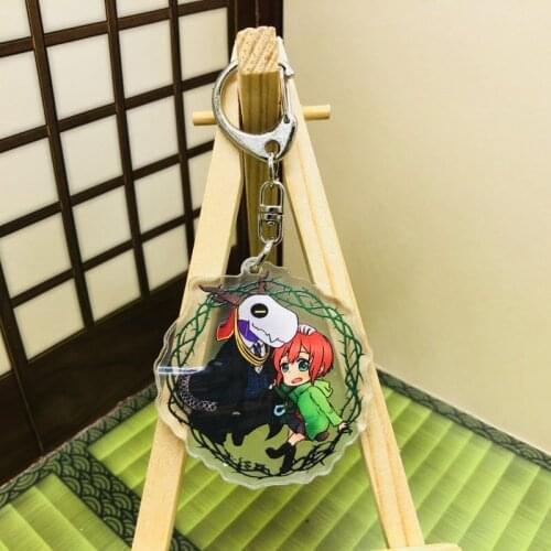 Chise Hatori Fashion Anime Acrylic Key Chains Cartoon Keyring Keychain Pendant Keyholder Unisex Birthday Gifts NEW