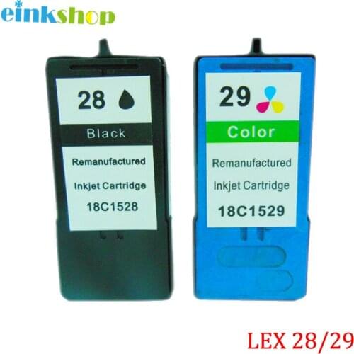 Einkshop For Lexmark 28 29 Ink Cartridge For Lexmark X5070 X5075 X5320 X5340 X5410 X5495 Printer